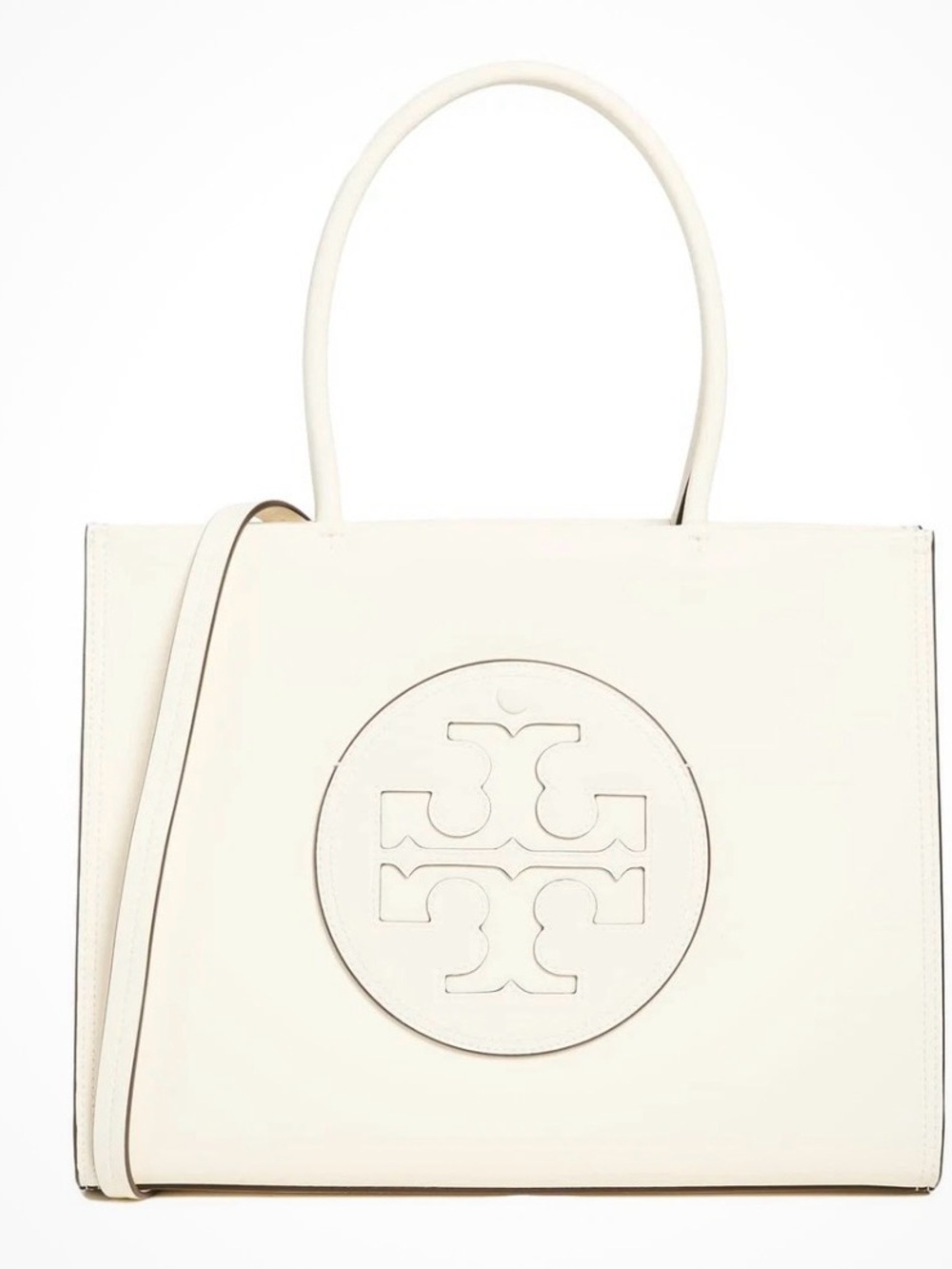 Tory Burch Women's Ella Bio Tote, Warm White - used once